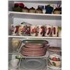 Image 2 : Heritage Mint Ltd. Gatherings Ceramic Kitchen Set with Plates, Cups, Saucers and Dishes