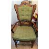 Image 5 : Solid Wood Dinette Set with Six Chairs and Two Leaves