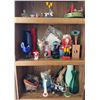 Image 1 : Glassware, Figurines, Nutcracker, Candles And Decorative Items