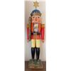 Image 2 : Wooden Nutcracker Figures with Painted Details and Feather Accent
