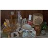 Image 2 : Mini Perfume Bottles, Decorative Items, Plate and Glass Tray Lot
