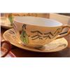 Image 4 : Asian Porcelain Teacup Sets, Tray, and Ornate Serving Utensils
