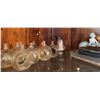 Image 1 : Glass Swans, Decorative Figurines, Pitcher, Assorted Glassware and Porcelain