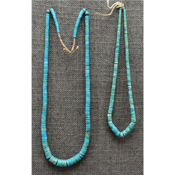 TWO NAVAJO NECKLACES