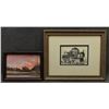Image 1 : TWO ORIGINAL NATIVE AMERICAN FLAT ART