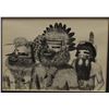 Image 2 : TWO ORIGINAL NATIVE AMERICAN FLAT ART
