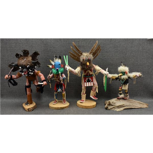 FOUR NAVAJO DOLLS