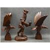 Image 2 : THREE SERI IRON WOOD CARVINGS