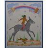 Image 1 : NAVAJO PAINTING (HARRISON BEGAY)