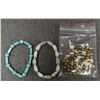 Image 10 : NECKLACES, BRACELETS AND BEADS