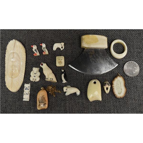 ESKIMO IVORY CARVINGS