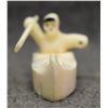 Image 11 : NINE ESKIMO IVORY CARVINGS