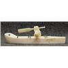 Image 8 : NINE ESKIMO IVORY CARVINGS