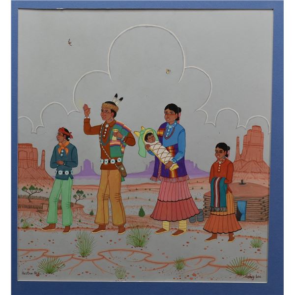 NAVAJO PAINTING (JERRY LEE)