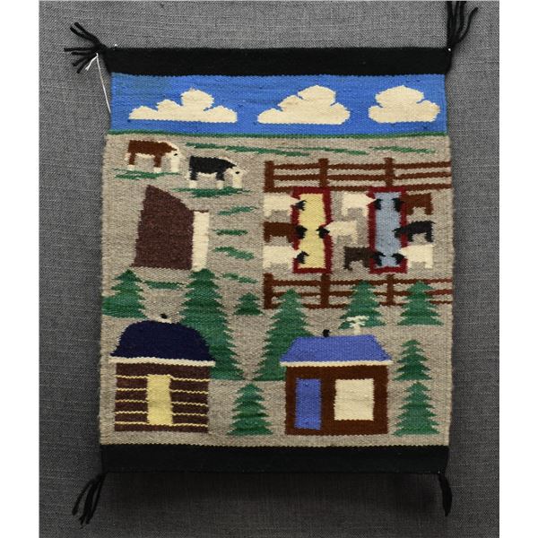 NAVAJO PICTORIAL TEXTILE