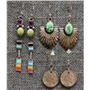 Image 1 : NAVAJO AND ZUNI EARRINGS