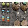 Image 5 : NAVAJO AND ZUNI EARRINGS