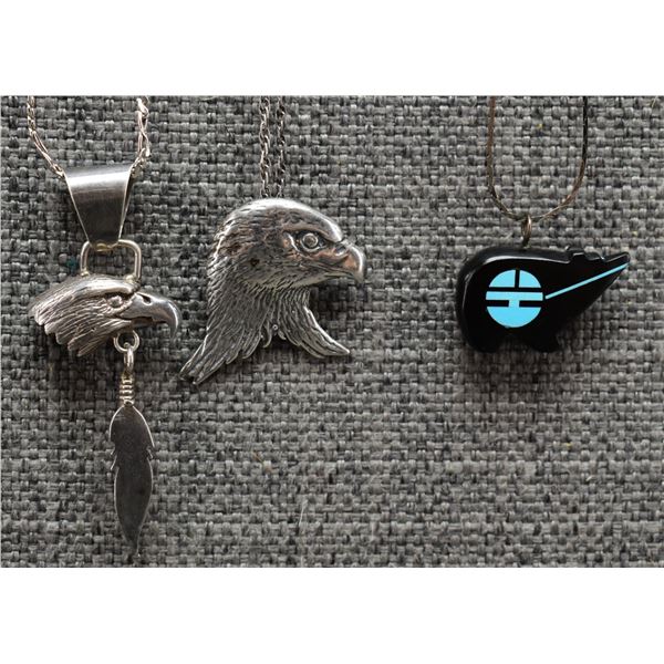 THREE NECKLACES