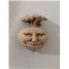Image 4 : 3 Ceramic Wall Art Vegetables with Faces from Carruth Studio