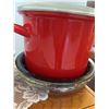 Image 4 : Floral Enamel Pots and ChefsMate Pan