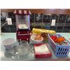 Image 1 : Nostalgia Electrics Popcorn Maker & Kitchen Lot