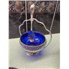 Image 4 : Crown Devon Sutherland Cobalt Teapot & Glassware Set