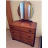 Image 1 : Art Deco Dresser With Octagonal Mirror