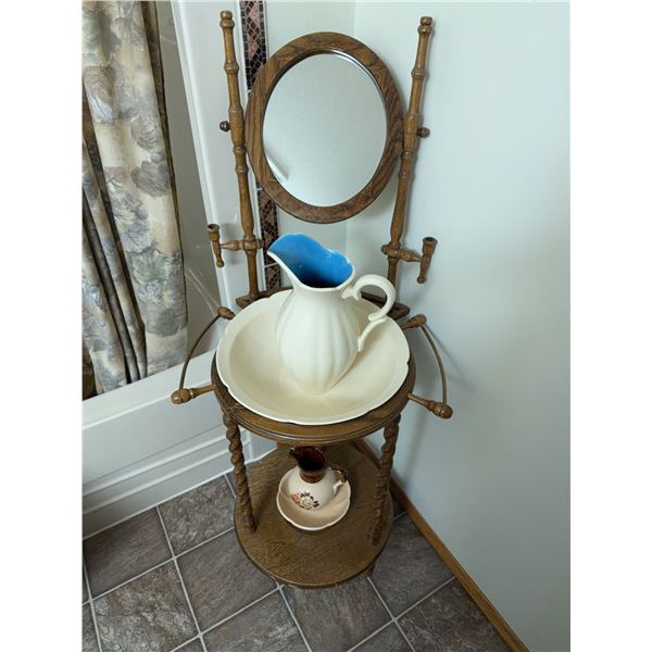 WBAM Canada Pitcher & Basin With Washstand