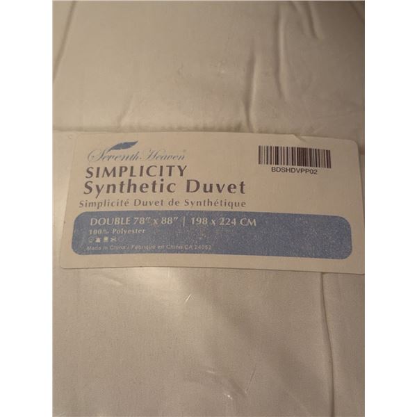 Seventh Heaven Simplicity Synthetic Duvet New