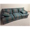 Image 1 : Upholstered Sofa With Patterned Fabric