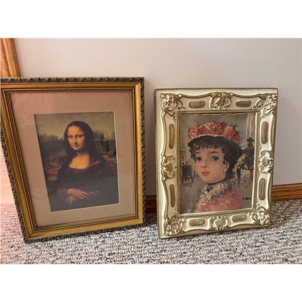 Framed Art Prints, 15” x 11” Each