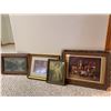 Image 6 : Framed Art Prints and Paintings, Set of Four