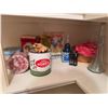 Image 1 : Shelf Lot: Tins, 1988 Olympics, Misc Decor