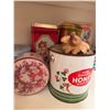 Image 2 : Shelf Lot: Tins, 1988 Olympics, Misc Decor
