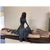 Image 1 : Media Sculpture Woman on Driftwood