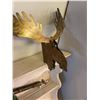 Image 2 : Group: Wall Shelf, Avocet Figure, Metal Moose