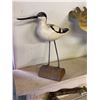 Image 3 : Group: Wall Shelf, Avocet Figure, Metal Moose