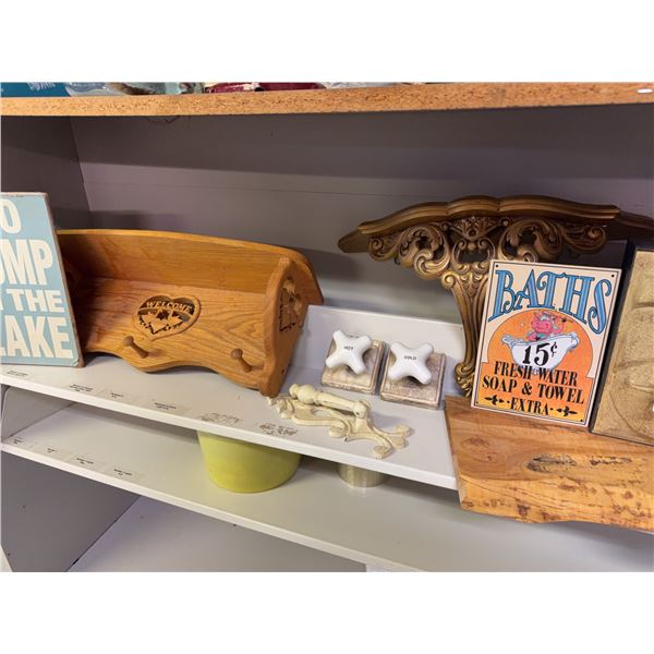 Decorative Bathroom Wall Decor Lot
