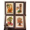 Image 3 : Six Framed Needlepoint Panels