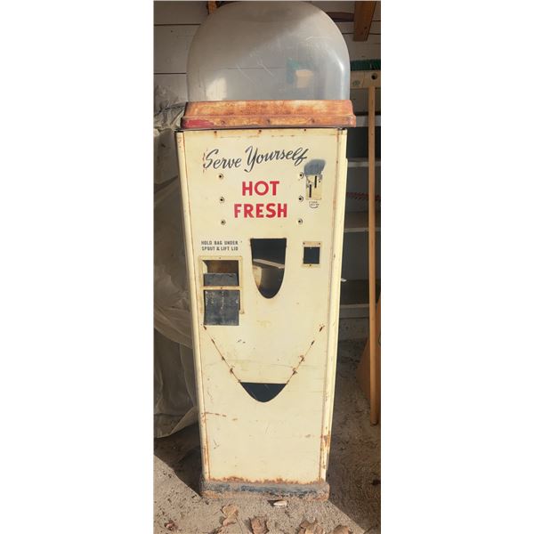 Serve Yourself Hot Fresh Popcorn Vending Machine