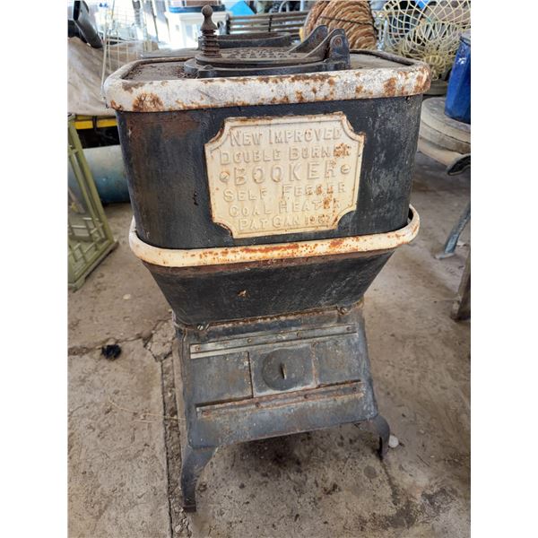 Booker Double Burner Coal Heater, Dominion Foundry