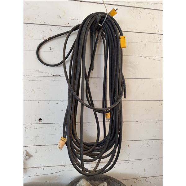 GE 50Ft Extension Cord with Industrial Plugs