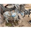 Image 2 : Garden Bench, Mosaic Stepping Stones, Donkey Statue