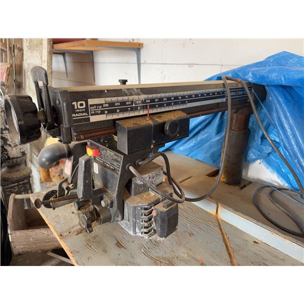 Sears Craftsman 10-Inch Radial Arm Saw