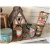 Image 2 : Vintage Tins, Irons, and Canteen