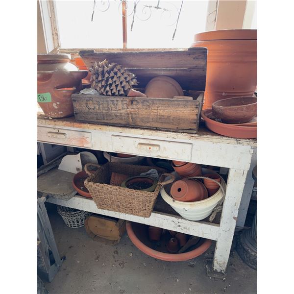 Terra Cotta and Ceramic Garden Pots
