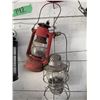 Image 4 : Coleman Lantern and Four Assorted Metal Lanterns