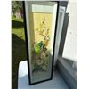 Image 2 : 70cm Glass Vase and Asian Art with Shells