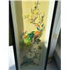 Image 3 : 70cm Glass Vase and Asian Art with Shells
