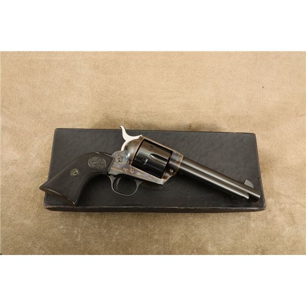 Boxed Early Colt 2nd Gen Single Action Army Blue Cch 5 1/2" Saa .44 Special Revolver, 1958 C&r